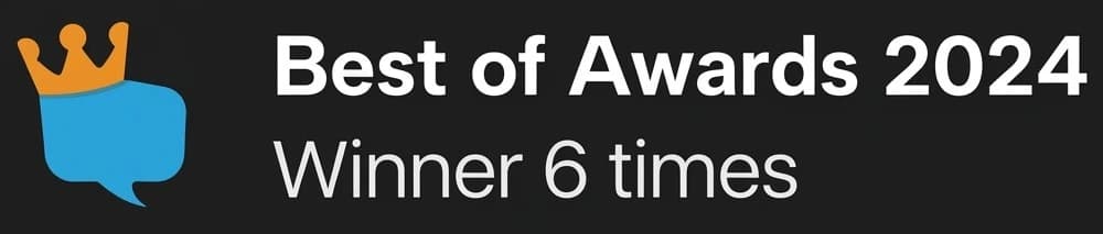 Best of Awards 2024, winner 6 times